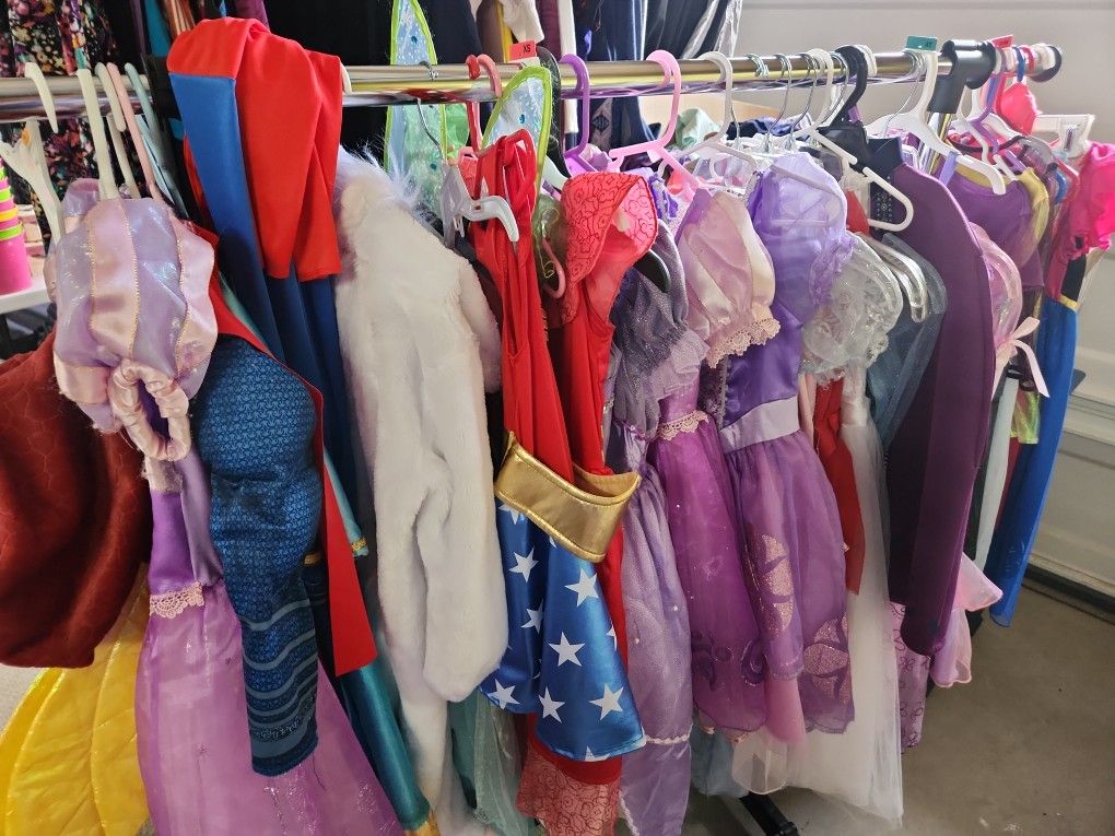 Disney Princess Dresses XS/SM/4T/5T