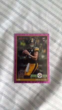 Drew Allar Topps RC Pink Rookie Card