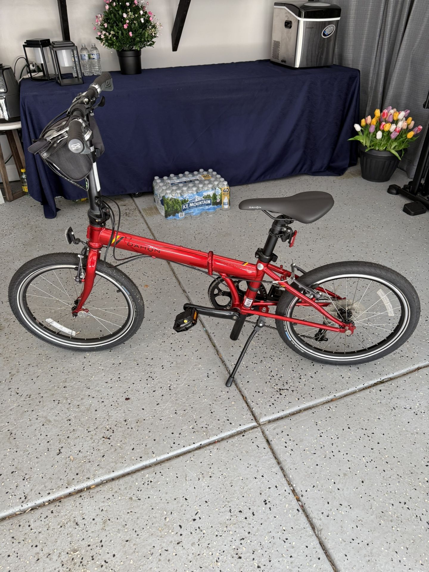 2020 DAHON SPEED D9 FOLDING 9 SPEED BIKE, 20" WHEELS