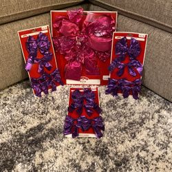 Christmas Bow Set