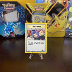 Pokemon Card Here Comes Team Rocket