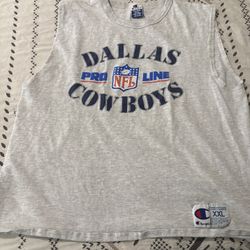 Vintage Dallas Cowboys Champion XXL Sleeveless Shirt $17