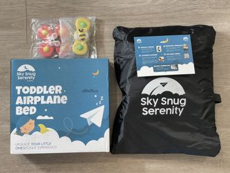 Toddler Airplane Bed, Kids Airplane Seat Extender Travel Bed