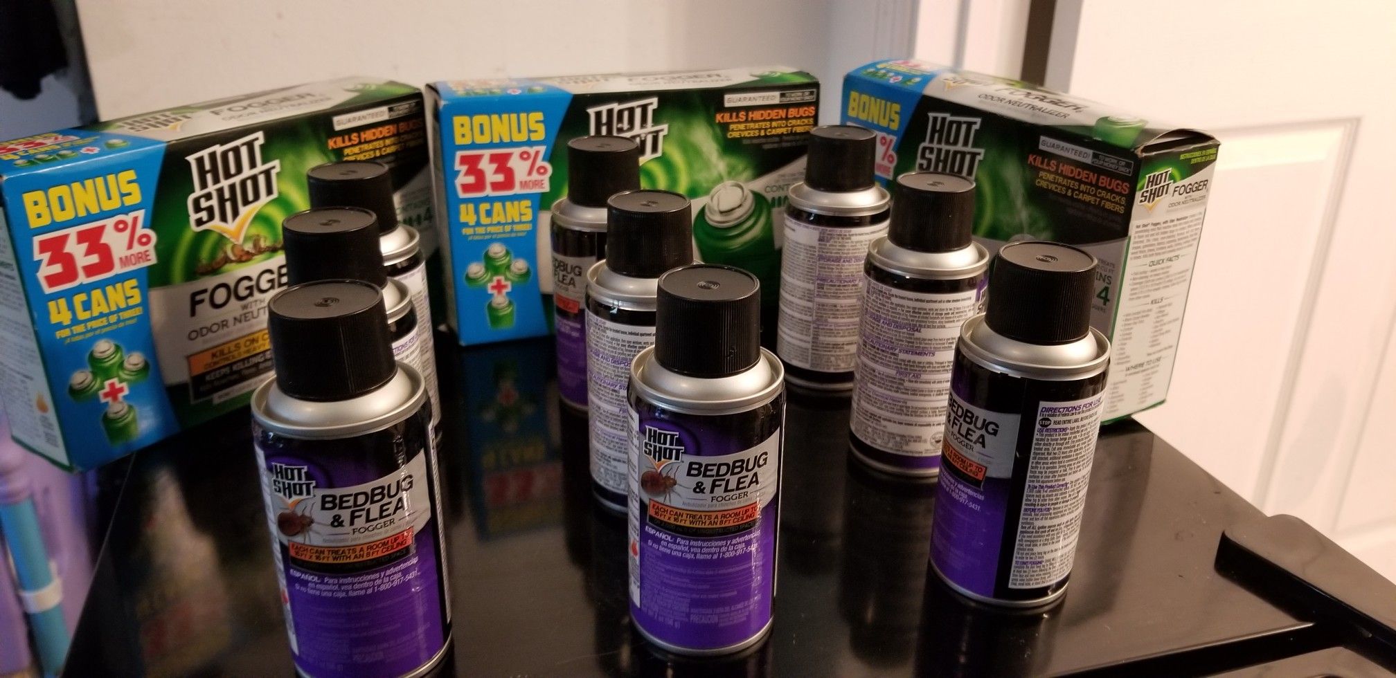 Insect and bed bug foggers