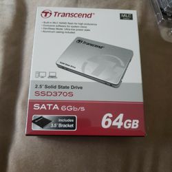 Transcend 64gb SSD 2.5" SATA