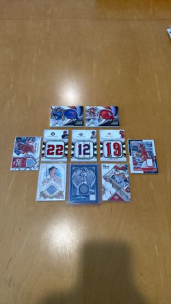 MLB CARD PATCH LOT