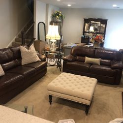 Haverty’s Leather Livingroom Set 