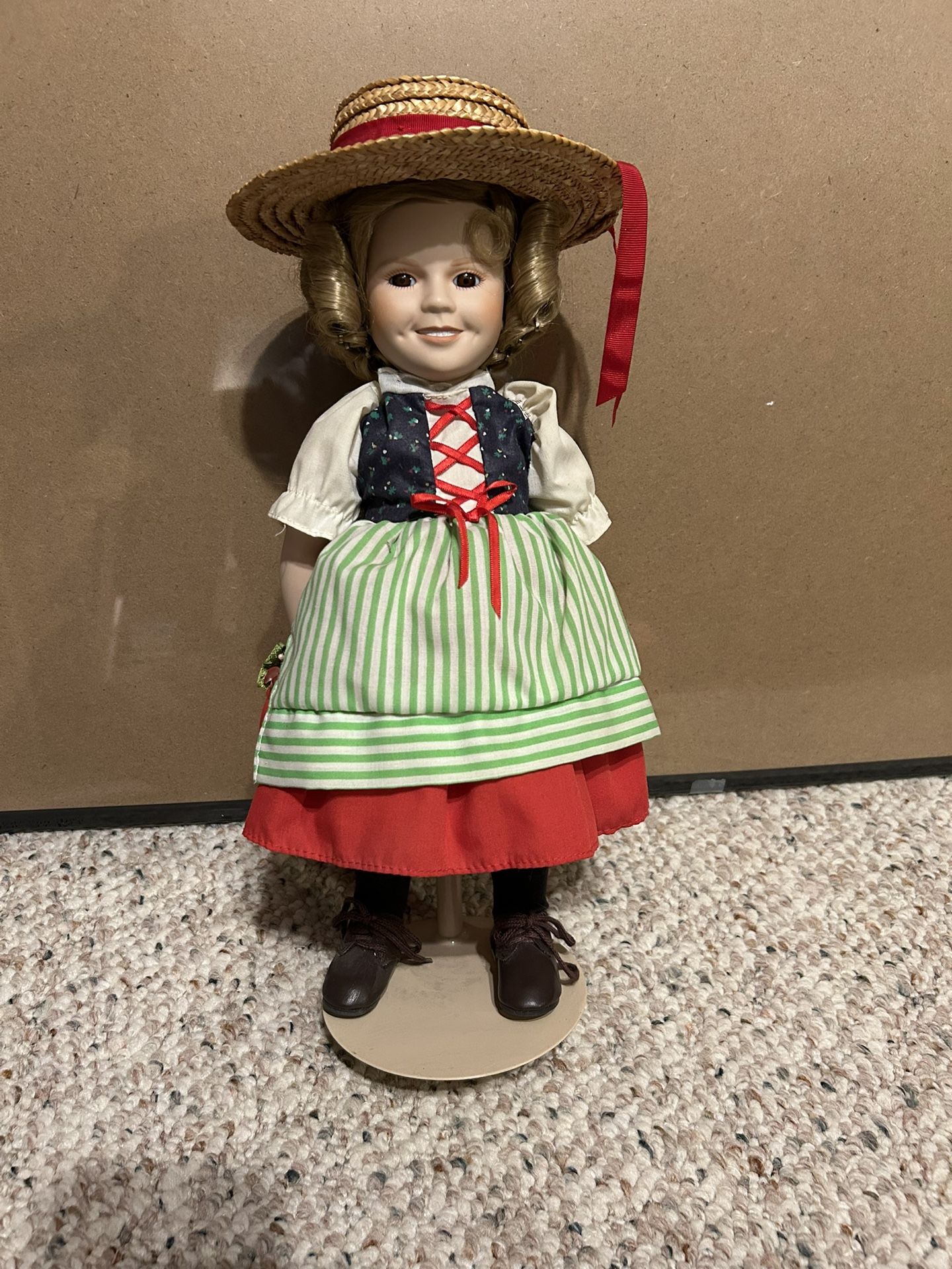 Shirley Temple, “Heidi” Porcelain Doll