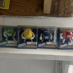 M&m Set Of Motor Mates 2003 Antique