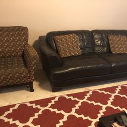 3 Piece Sofa Set Leather