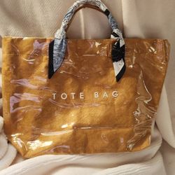Tote Bag With Purse Scarf 