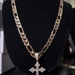 Figaro w Cross (VVS1 Lab Grown Diamonds)