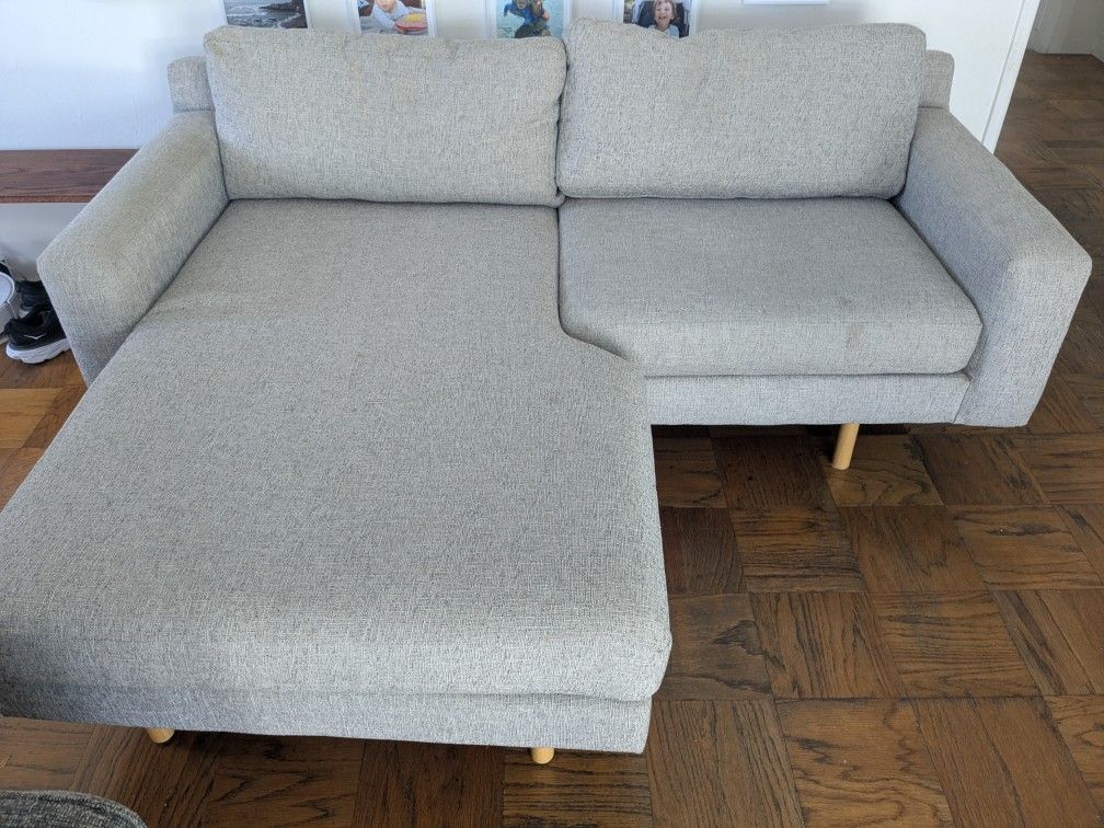 West Elm Sectional Sofa with Chaise