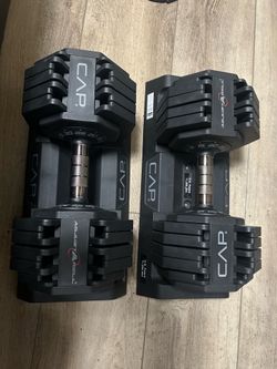 CAP Adjustable Dumbbells (10-55pounds)