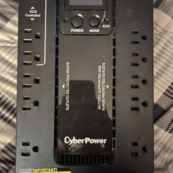 Cyberpower Surge Protecter Backup Outlet