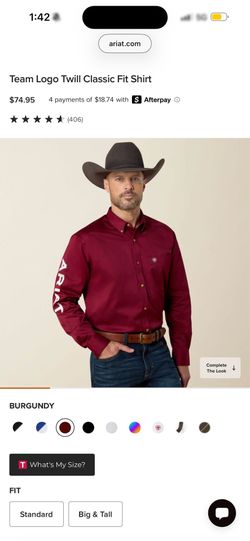 Ariat Fitted Button Down Shirt
