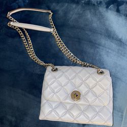 Gray Quilted Bag