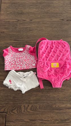 Build A Bear outfit and carrier