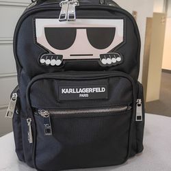 Karl Lagerfeld Paris Applique Backpack