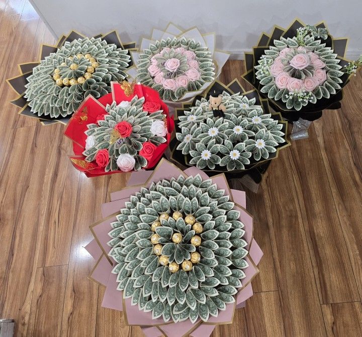 Birthday, Graduation Money Bouquets