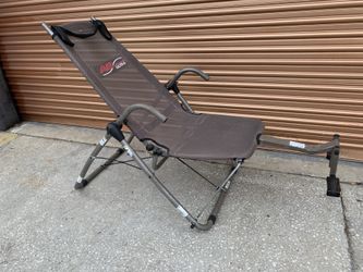 Ab Lounge / Abdominal Crunch Bench/ Machine