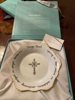 Lovely Prayer bowl with cards, brand new in box