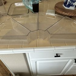 Lazy Susan Organizing Bins X 4