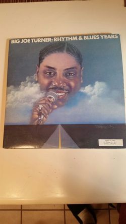Big Joe Turner rhythm and blues years 2lp set on vinyl