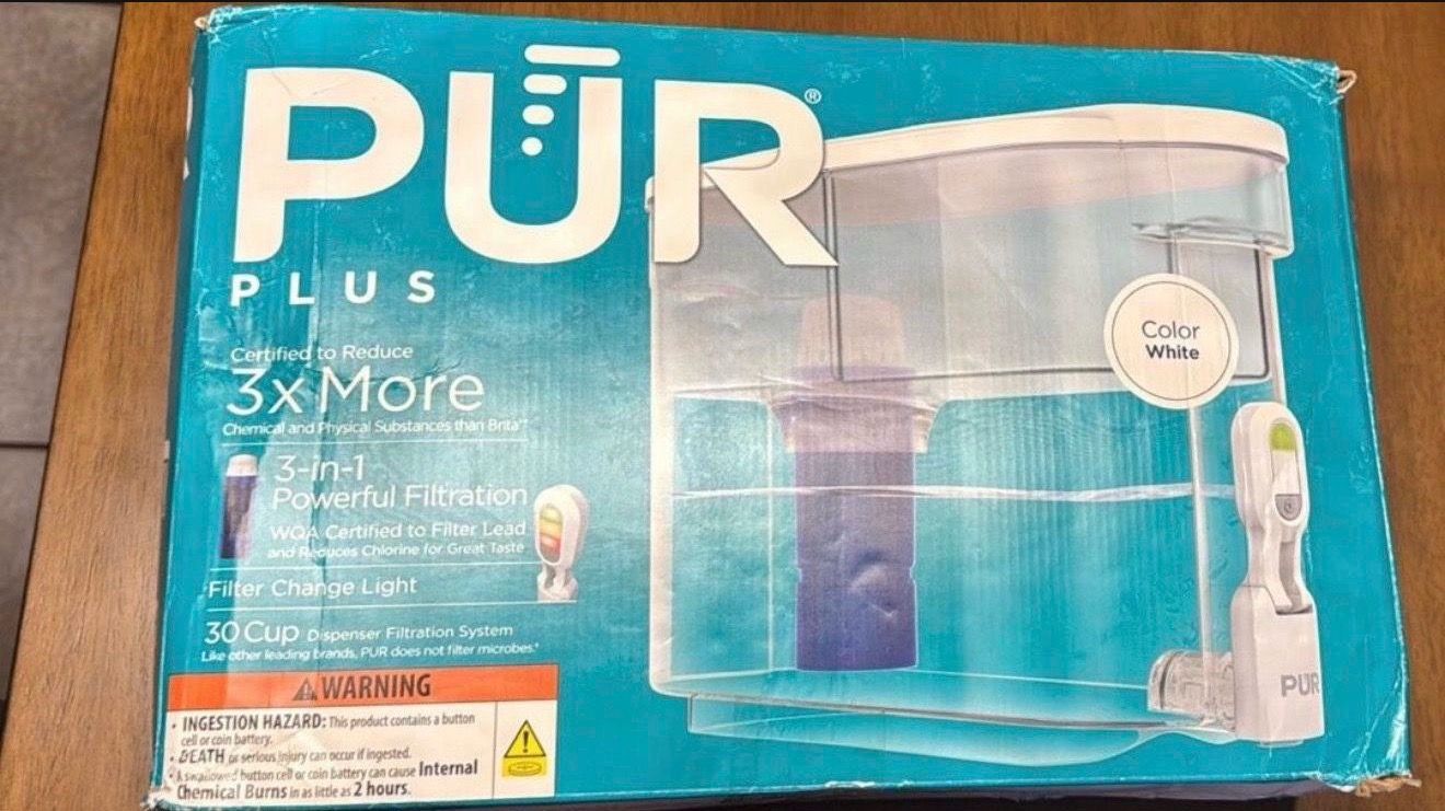 Water Filtration 30 Cup Dispenser