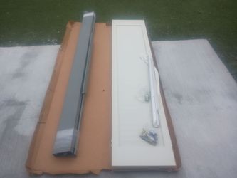 American building supply 2 panel door /w knock down frame