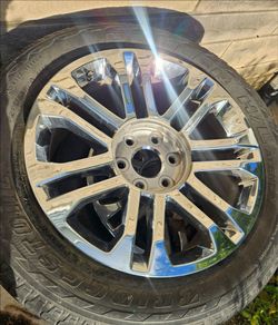bridgestone tires 275/55r22 tires set of 3