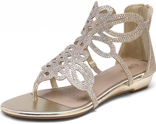 Women's Ankle High Flat Sandals