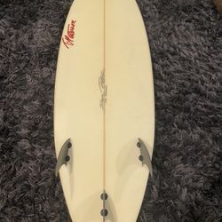 Custom T Patterson Surfboard 6ft