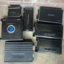 Amps And Speakers 