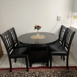 5 piece dining table