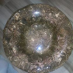 Gold plated antique bowl