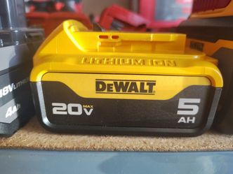 DeWalt 20V Max 5Ah Lithium-Ion Battery