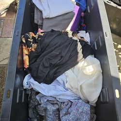 Huge tote bin of y2k women clothes 100 pcs reseller wholesale flea market whatnot