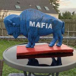Bill’s Mafia Buffalo Statue