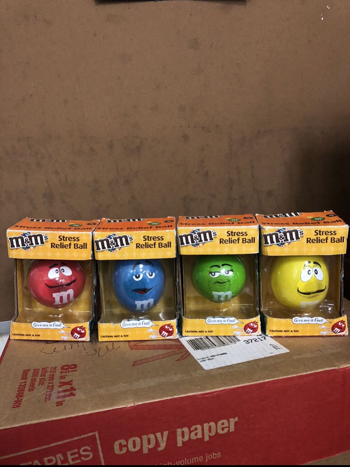 M&M Stress Relieve Balls. Make offers.