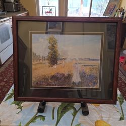 Van Gogh framed/matted print