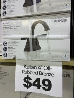 Kohler Kallan 4" Centerset Bathroom Faucet
