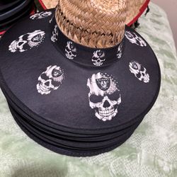 Raiders Straw Hats