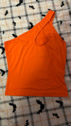 Orange Crop Top