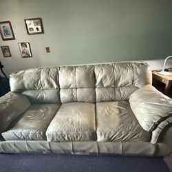 Leather couch