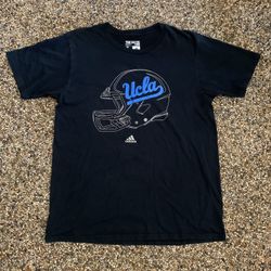 Adidas UCLA Football Black T-shirt Mens Size Large