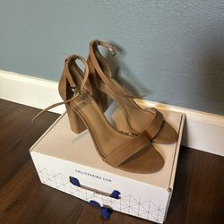 Beige Heels- Call It Spring