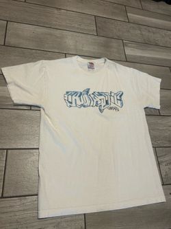 Vintage Streetwear Graphiti Graphic T Shirt Short Sleeve Size M