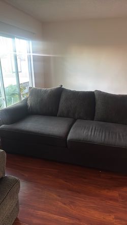 Brown couch