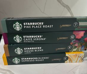 BRAND NEW STARBUCKS NESPRESSO PODS